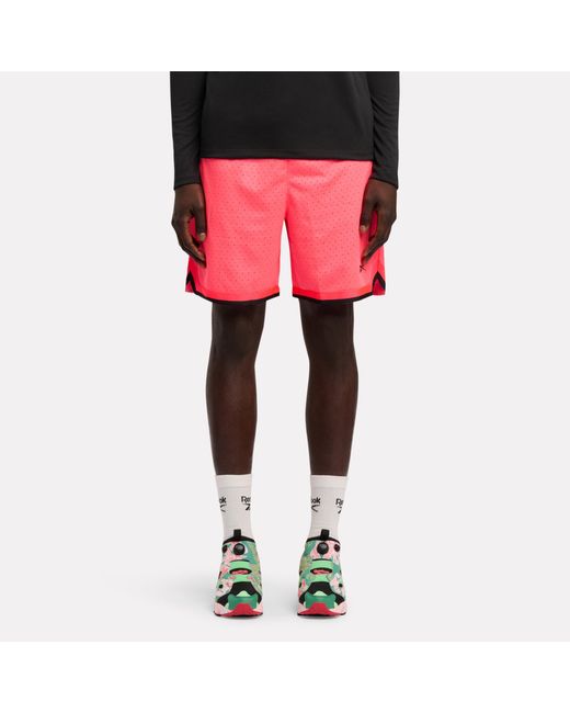 Reebok Pink Rbk.B 7" Transition Shorts