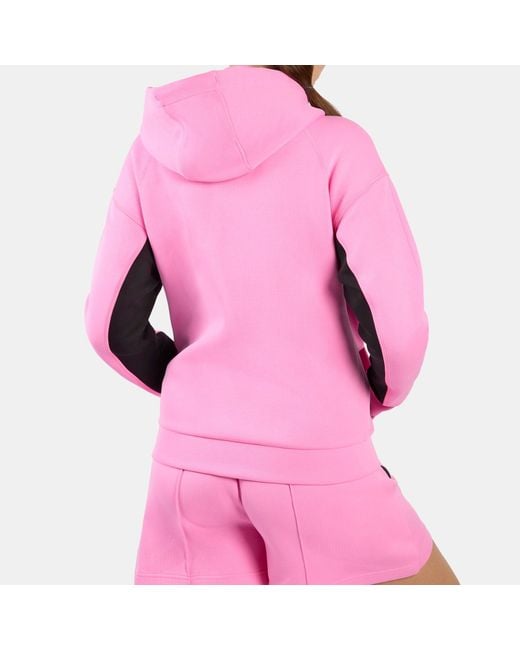Reebok Pink Dreamblend Spacer Full Zip Hoodie
