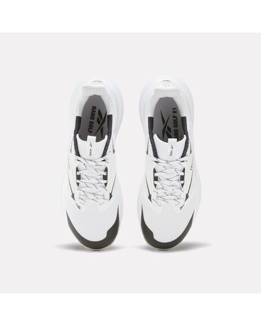 Reebok White Nano Golf Shoes