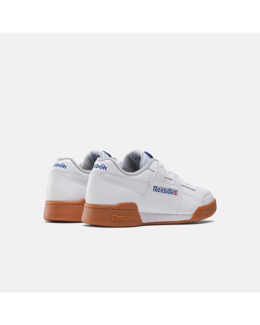 Reebok White Workout Plus Trainers