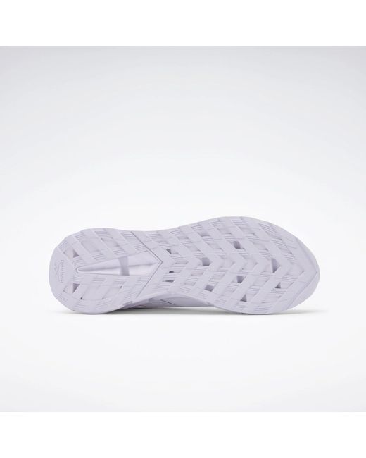 Reebok White Zig Hypnotica Running Shoes