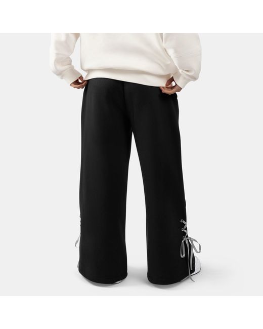 Reebok Black Glitz Ribbon Jogger Pants