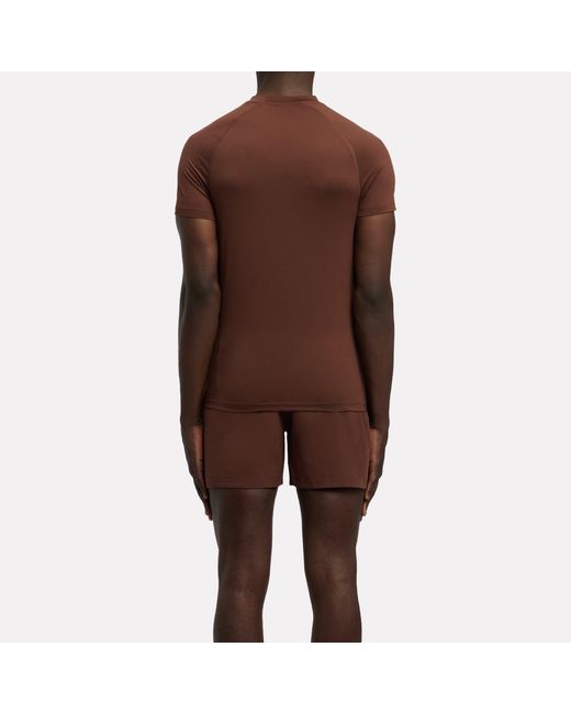 Reebok Brown Id Train Muscle T-Shirt