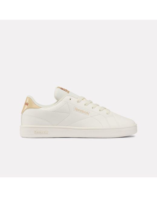 Reebok White Court Clean Sneakers