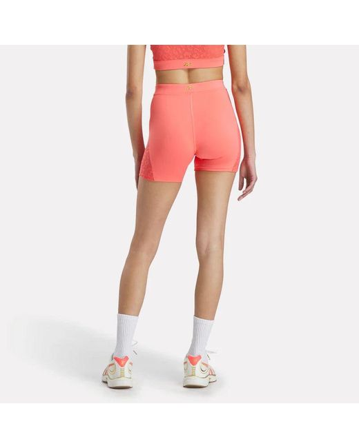 Reebok Red X Angel Reese Bike Shorts