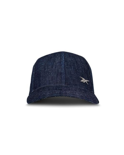 Reebok Blue Denim Badge Cap