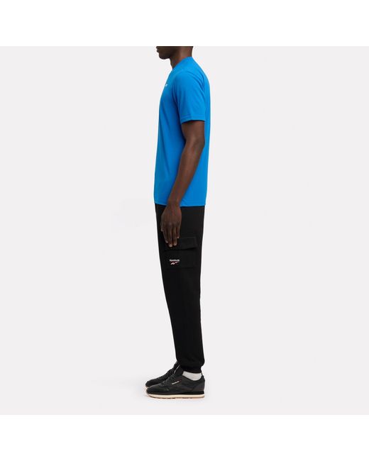 Reebok Blue Id Train Easy Fit T-Shirt