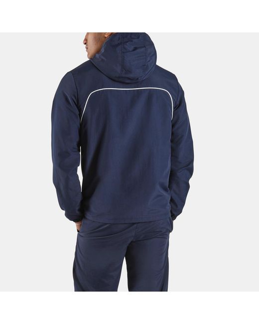 Reebok Blue Overhead Windcheater