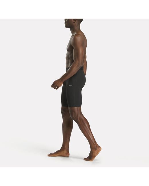 Reebok Black Id Train Compression Shorts for men