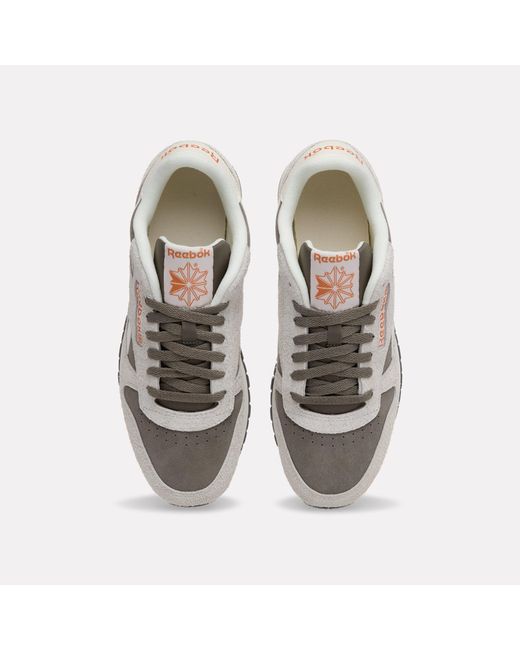 Reebok White Classic Leather Sneakers