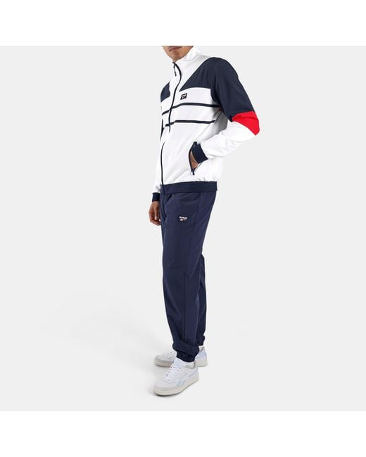 Reebok Blue Heritage Logo Track Top