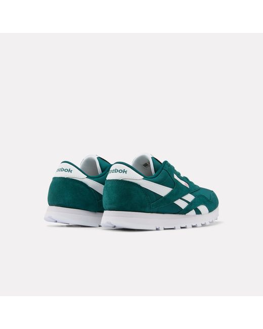Reebok Green Classic Nylon Junior Trainers