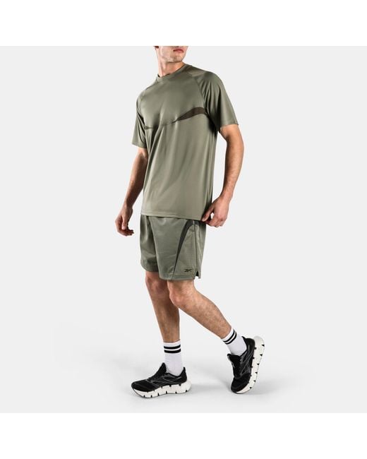 Reebok Green Rbk.Basketball Mesh Shorts
