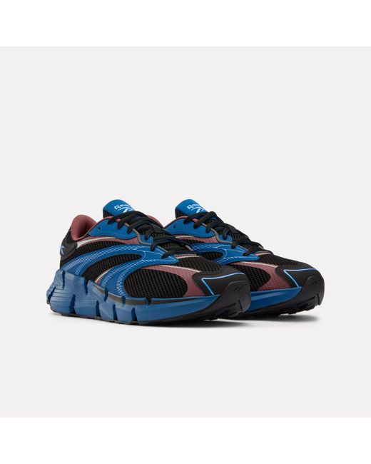 Reebok Blue Zig Hypnotica Running Shoes