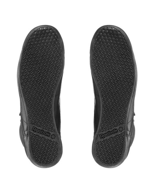 Reebok Black Freestyle Hi Trainers