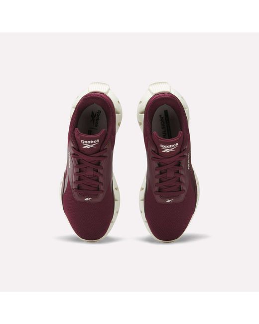 Reebok Purple Zig Dynamica Str Shoes