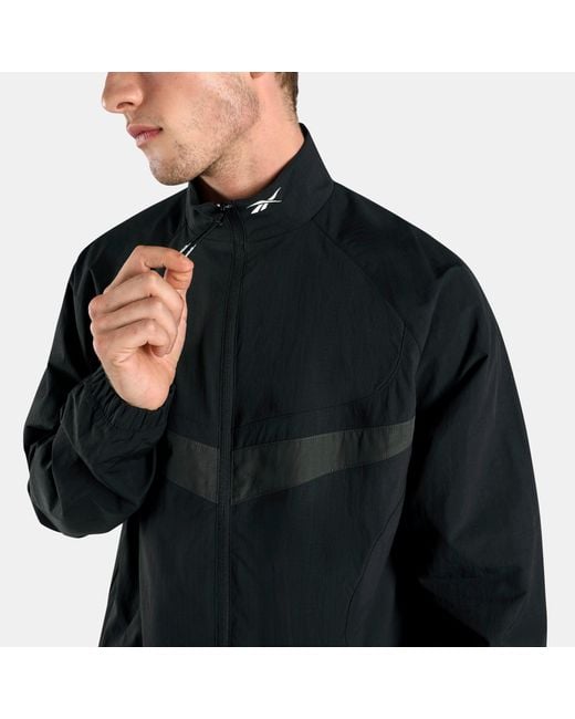 Reebok Black Rbk.Basketball Track Top