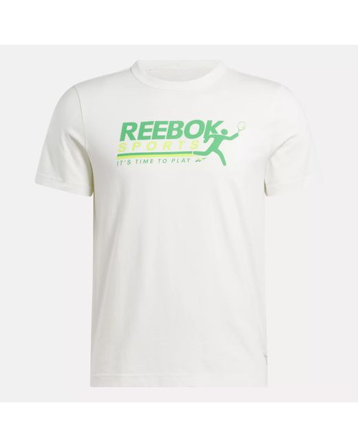 Reebok Green Sport Classics Graphic T-shirt