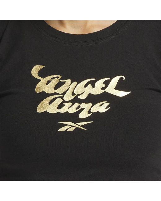 Reebok Black X Angel Reese Graphic Tee