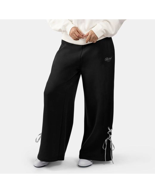 Reebok Black Glitz Ribbon Jogger Pants