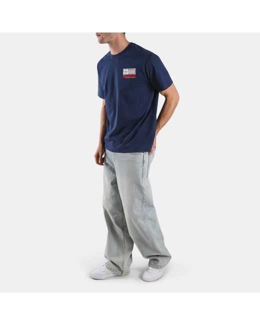 Reebok Blue Usa Football Shirt