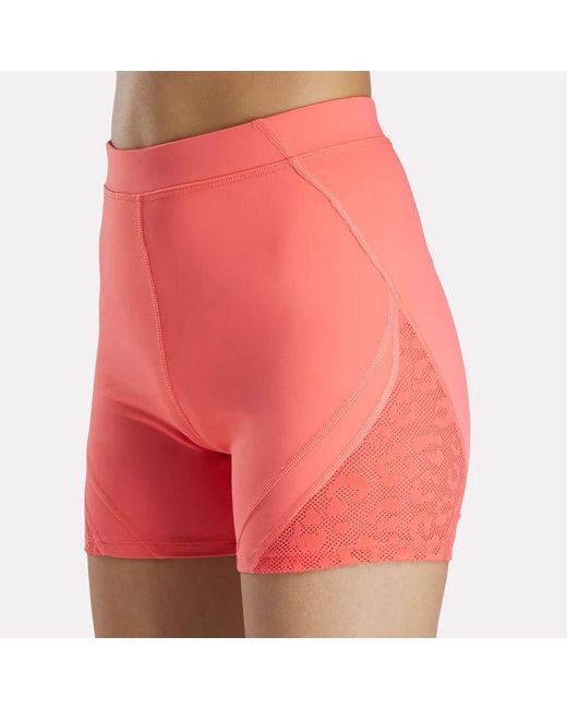 Reebok Red X Angel Reese Bike Shorts