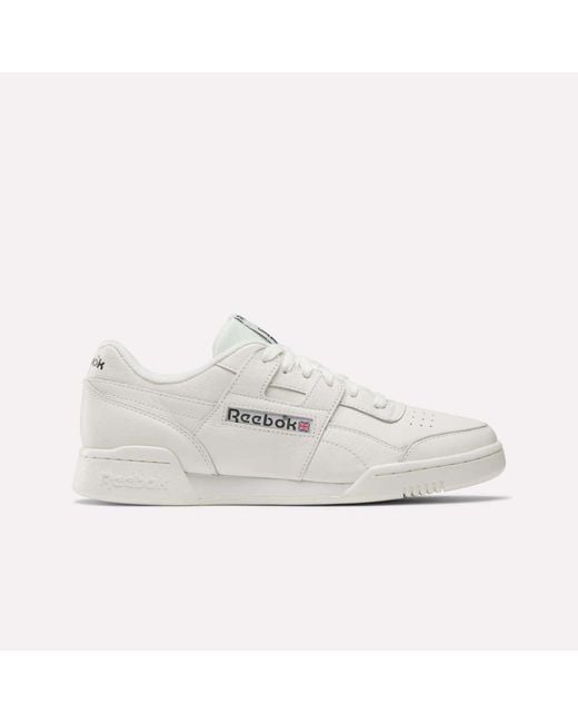 Reebok White Workout Plus Trainers