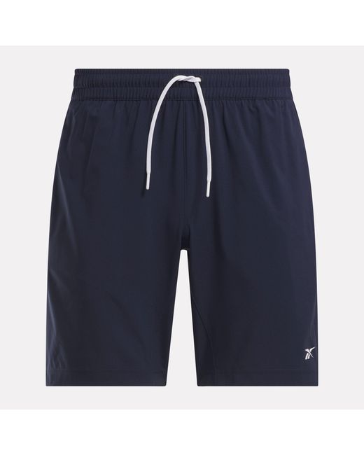 Reebok Blue Id Train 5" Woven Shorts