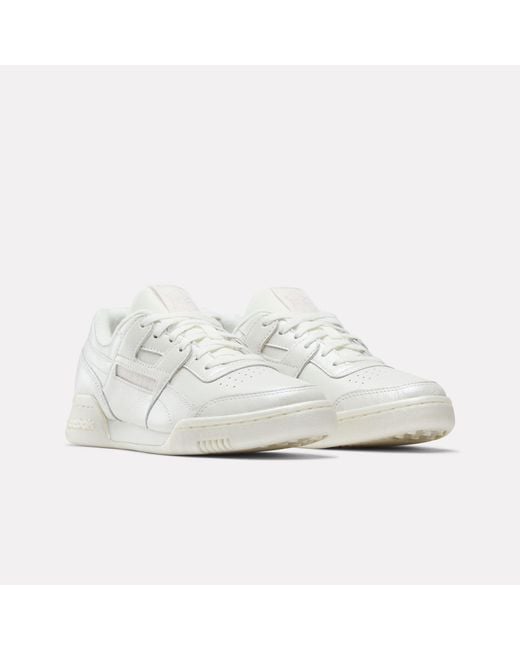 Reebok White Workout Plus Trainers