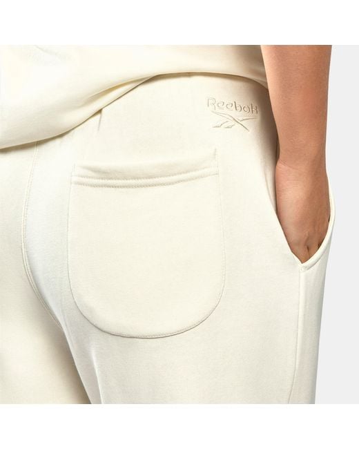 Reebok Natural Embossed Edge Joggers