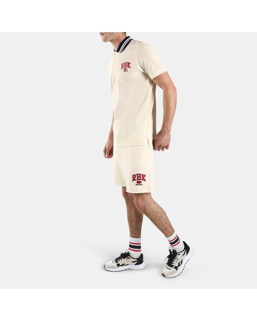 Reebok Natural Rbk Collegiate Polo