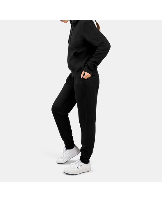 Reebok Black Studded Logo Pants