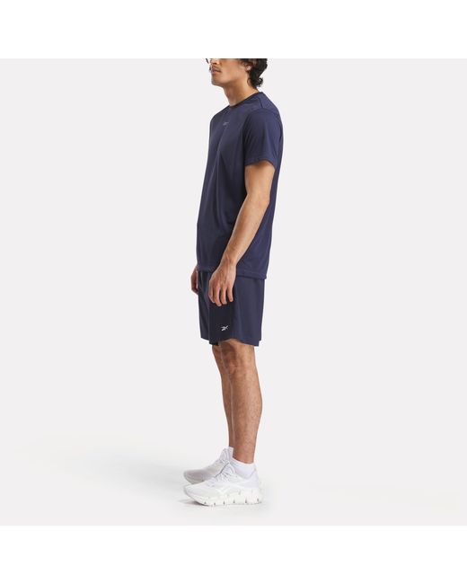 Reebok Blue Id Train 5" Woven Shorts