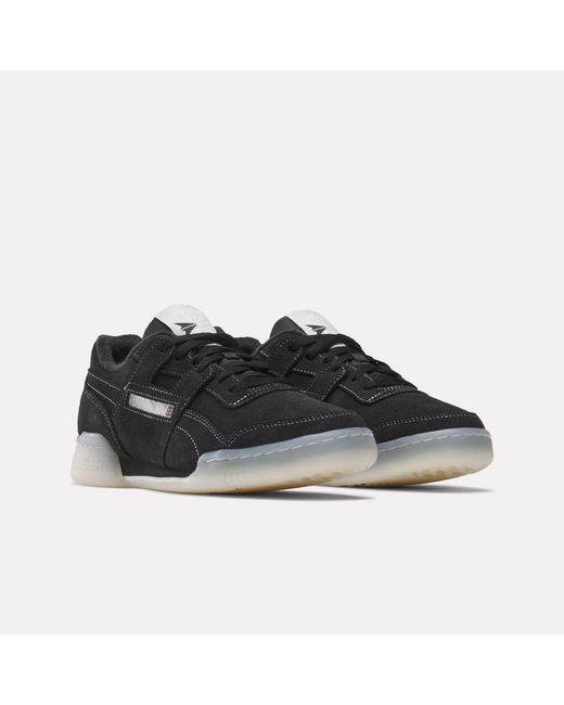 Reebok Black Workout Plus Trainers