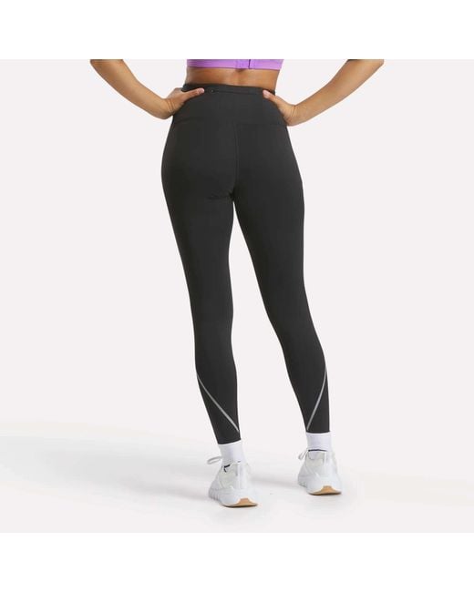 Reebok Black Lux Speed High-Rise Leggings