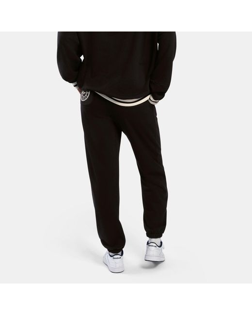 Reebok Black Lawn Club Jogger Pants