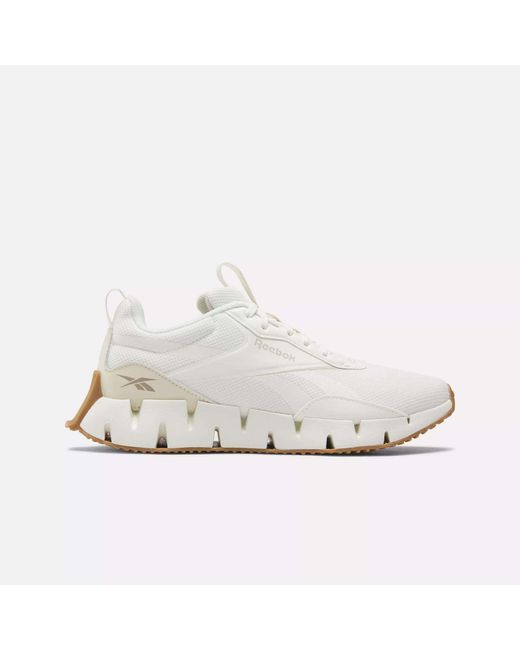 Reebok White Zig Dynamica Str Shoes