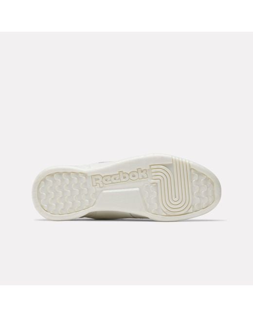 Reebok White Workout Plus Trainers