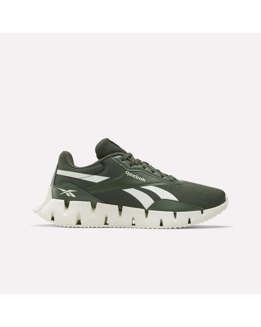 Reebok Green Zig Dynamica Str Shoes