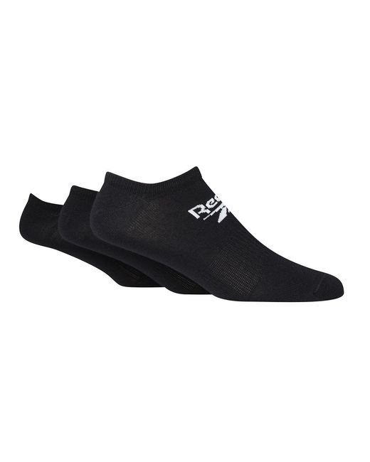 Reebok Black Classic Core Ankle Socks (3 Pair Pack)