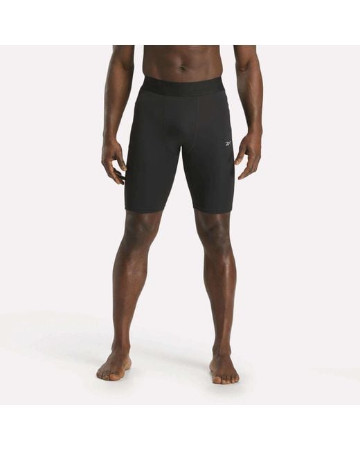 Reebok Black Training Short Tights for men