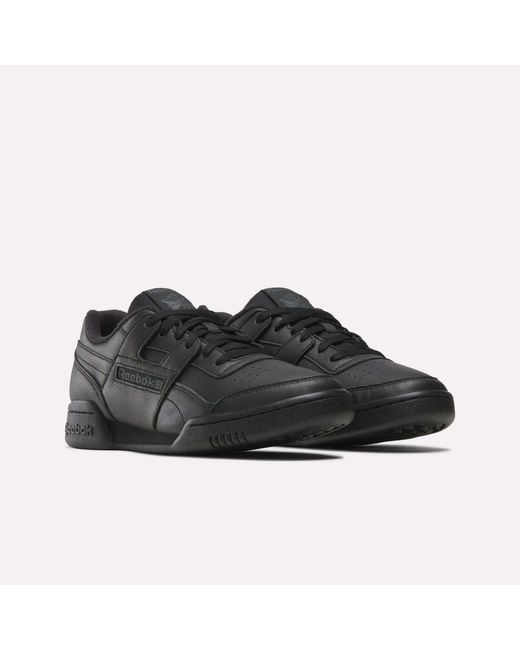 Reebok Black Workout Plus Trainers
