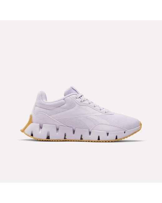 Reebok Purple Zig Dynamica Str Shoes