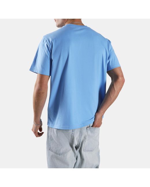 Reebok Blue Tri-Color Badge T-Shirt