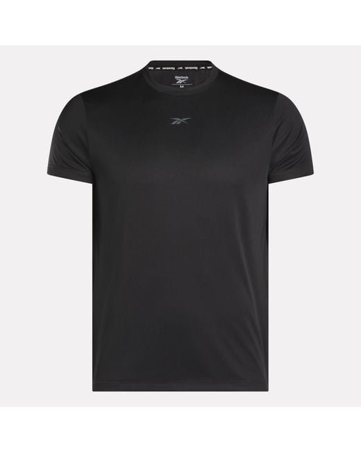Reebok Green Short Sleeve Tech Training T-Shirt for men