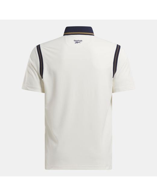 Reebok Natural Varsity Polo Shirt