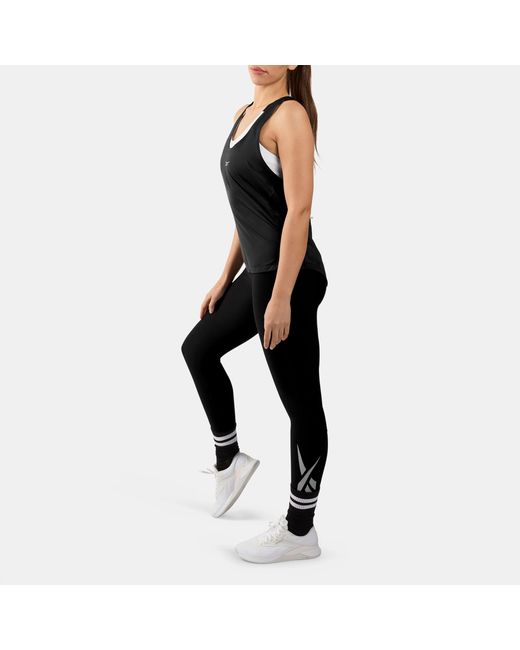 Reebok Black Lux Running Tank