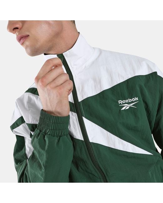 Reebok Green Vector Track Top