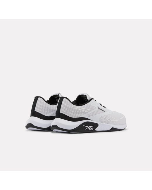 Reebok White Nanoflex Tr 3 Shoes for men