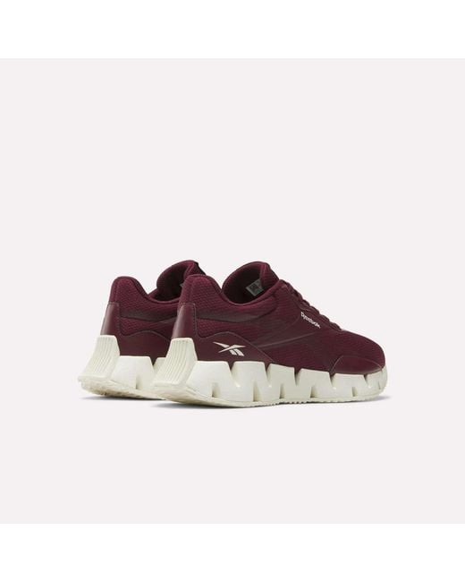 Reebok Purple Zig Dynamica Str Shoes